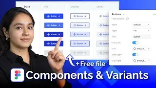 Master Figma Components in 5 Minutes: Full Guide to Variants & Properties 2026 (Beginner Friendly)