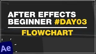 After Effects Beginner Tutorials - Day:03 | Flowchart