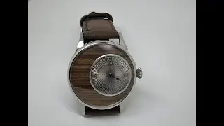 Vacheron & Constantin sterling silver+ebony wood dial.