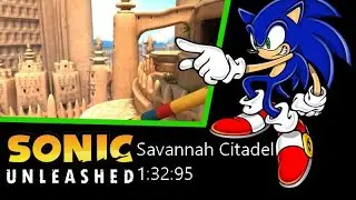 Sonic Unleashed Savannah Citadel 1:32:95 Speedrun