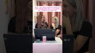 Pov: hai dieci minuti contati per mangiare ma la cliente ha voglia di parlare 🙃 #shorts