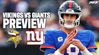 Vikings vs. Giants Week 1 Preview | PFF