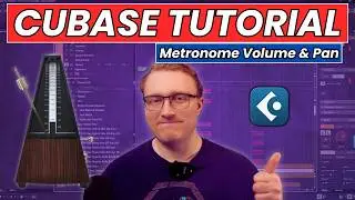 How to Adjust Metronome Volume & Pan in Cubase