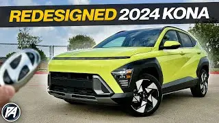 The REDESIGNED 2024 Hyundai Kona Is Bigger AND Better