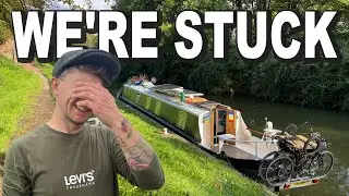 Our CANAL BOAT Journey Gets Cut Short. We Can't Go Any Further.