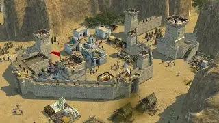 Stronghold Crusader 2 Боевые испытания-Жара пустыни-Изгиб реки