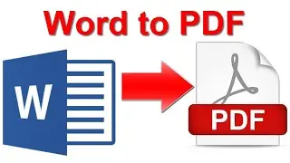 convert ms word to pdf file  | how to convert  ms word file into a pdf file  | ms word to pdf
