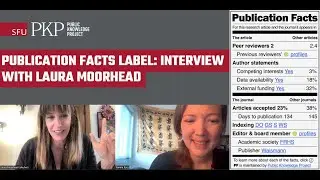 Publication Facts Label: Interview with Laura Moorhead