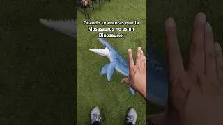 When You Find Out the Mosasaurus Isn't a Dinosaur 
