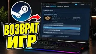 Как ВЕРНУТЬ деньги за игры в Steam | Как ЗАПРОСИТЬ возврат средств в Steam