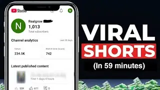 How To Viral Short Videos In 59 Minutes (50 Subs Everyday 😍)