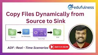 Copy files dynamically from Source to Sink | Azure Data Factory (ADF) | Data Engineer 
