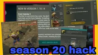 Update Season 20 full walkthrough with panel mod, Ldoe, Last day on earth Survival v1.18.14