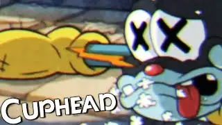 DESTROYING The King's Leap Challenges | Cuphead DLC The Delicious Last Course Couch Co Op