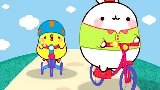 Molang and Piu Piu | The Bicycle Ride | Cartoon for kids | Molang Funny Cartoons