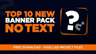 Top 10 YouTube Channel Banner Teamplete No Text Android/iOS/PC 2021 | FREE DOWNLOAD