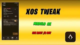 XOS Tweak Plugin Install via AxManager [No Root] | Potencia tu Android al Máximo