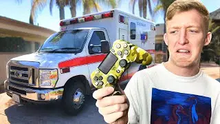 Winning Fortnite in Ambulance Challenge