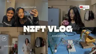 Week before jury at NIFT MUMBAI , bftech