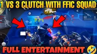 TOURNAMENT HIGHLIGHTS 🇮🇳 || 1 VS 3 UNBELIEVABLE CLUTCH IN TOURNAMENT 🤯💯 || FREEFIRE ||