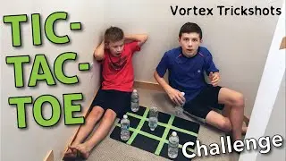 Trick Shot Tic-Tac-Toe Challenge!