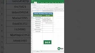 Extract Numbers from String in Excel: A Step-by-Step Guide