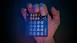 Introducing the Woovebox micro music workstation; pocket groovebox, synth, sequencer, sampler