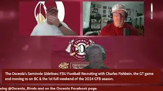 Seminoles Sidelines: FSU recruiting with Fish, Takeaway Tuesday, 1st weekend of the 2024 CFB season