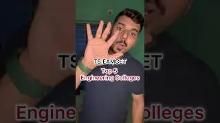 Minimum marks required for Top 5 Engineering Colleges through TS EAMCET/EAPCET 2024 