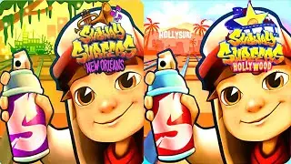 Subway Surfers New Orleans vs Hollywood