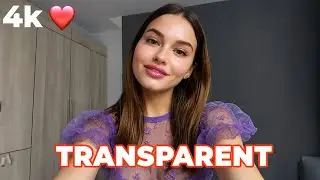 Try-On Haul See Everything | Transparent Dress, Lingerie & Bikini Try-On Haul with Me 