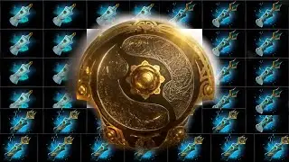 Opening more than 100 TI10 treasures  | Rylai battle blessing | Trust of the benefactor