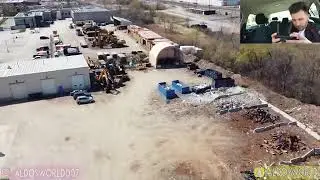 DRONE CATCHES METAL SONIC AT AN ABANDONED JUNKYARD | MECHA SONIC is CREEPY! (YOU WONT BELIEVE IT)