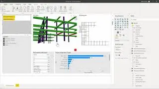 Power BI 3D Demo - Revit Structural Dashboard