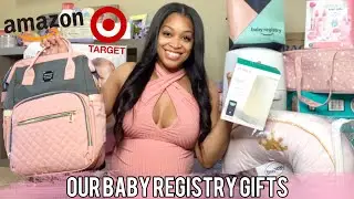 Our Baby Registry Haul | Gifts From Our Family & Friends | Amazon + Target Registry Essentials