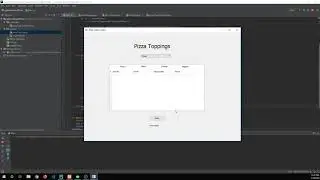 Python Tutorial GUI/Desktop app - Connect Button To method - part 7