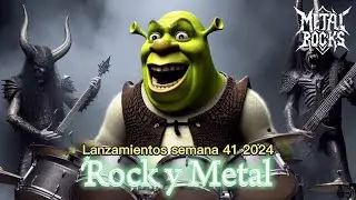 Lanzamientos discográficos de 𝐑𝐨𝐜𝐤 𝐲 𝐌𝐞𝐭𝐚𝐥, semana 41 de 2024 (7 al 13 de octubre). ☠️💿