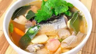 [Thai Food] Canned Fish Hot and Spicy Soup (Tom Yum Pla Ka Pong)
