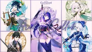 Archon Collab - Carol of the Bells w/ friends (Genshin Impact)
