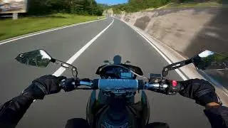 Riding nice scenery | YAMAHA XT660X + AKRAPOVIČ [4K]