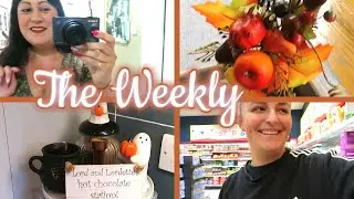 THE WEEKLY | DECORATING FOR AUTUMN | SHOPPING | PAINTING A FALL PICTURE!