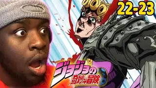 SAVE GIORNO!!!! | JJBA Golden Wind Episodes 22-23 REACTION!!!!