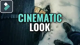 How To Get a CINEMATIC/FILM Look In Filmora - Filmora Cinematic Look Tutorial
