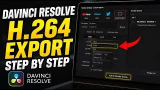 How to activate DaVinci Resolve for H.264 Export for Social Media - Step By Step