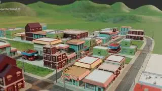 Procedural City Scene