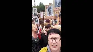 Бессмертный полк.Ростов на Дону 2017. В ожидании шествия 9 мая