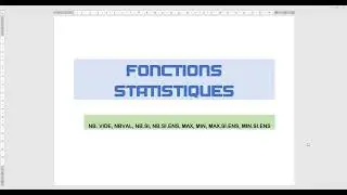 Fonction NB.VIDE