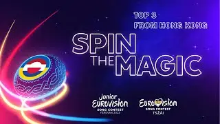 Junior Eurovision 2022 Top 3 from 🇭🇰 (+🇺🇦🇳🇱🇵🇱)