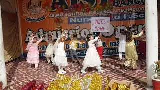 Welcome Song of Kids for Annual Prize Distribution Cermony. AIST School and College Hangu 2021