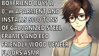 [ASMR] Boyfriend Buys A 0^m Apartment And Installs 5000 Tons Of Galvanized Square Steel Frames